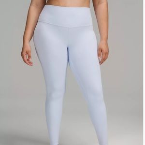 lululemon Align Pastel Blue ™ High-Rise Pant 28".  Size:8.